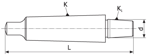 Trn pro vrtačková sklíčidla B16 - MS1 s unašečem (192)