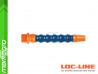 Chladící hadice s kruhovou tryskou Ø 3/4" (~19 mm) s vnějším závitem NPT 3/4", délka 500 mm - LOC-LINE (P25020)