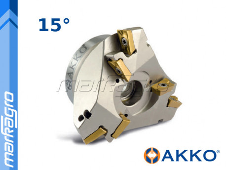 Fréza s VBD APKT ⌀ 93 mm, čelní nástrčná pro srážení hran 6-břitá - AKKO (AHM15-AP16-D35X93-A27-Z0306-H)