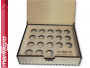 Dřevěný box pro kleštiny ER32 - prázdný