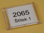 Štítek 1 - POKORNÝ DAČICE (2065)