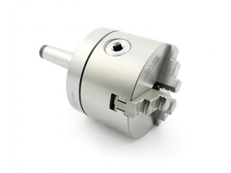 Soustružnické tříčelisťové sklíčidlo s upnutím MS3 - 100 mm (DM376)