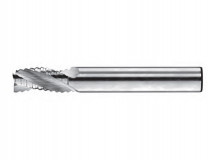 Fréza hrubovací čelní válcová 3-břitá hrubovací pro lehké kovy, VHM - 14 mm (HARRDEN 066)