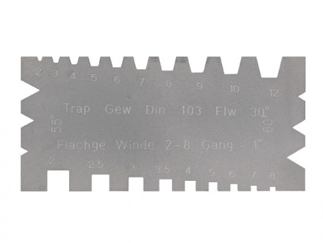 Univerzální měrka na závity 55° a 60° (2577-1007)