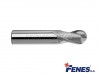 Kulová fréza kopírovací s válcovou stopkou DIN327-B KR, HSS - 4 mm - FENES