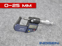 Mikrometr pro měření vnějších průměrů 0-25MM - INDISEN (2311-0250)