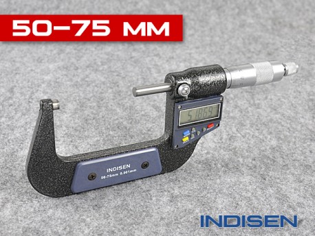Mikrometr pro měření vnějších průměrů 50-75MM - INDISEN (2311-5075)
