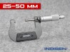 Mikrometr pro měření vnějších průměrů 25 - 50 mm - INDISEN (2322-2550)