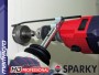 Korunková dvourychlostní vrtačka s příklepem BBK 1100E HD Professional SPARKY - sada