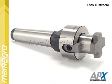 Frézovací trn pro frézovací hlavy s unášecími drážkami Morse 4 - 40 mm - 25 mm (APX 7432)