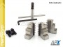 Soustružnické tříčelisťové sklíčidlo samocentrující, ocelové - 100 mm (APX3504)