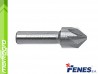 Záhlubník kuželový 90° s válcovou stopkou, DIN335-A HSS - 8 mm (FENES)