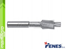 Záhlubník s válcovou stopkou a vodícím čepem pro otvor se závitem M3, DIN373 HSS (FENES)