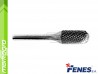 Technická fréza 3x13 - 3 mm WRC tvrdokovová, válcová zaoblená (FENES)