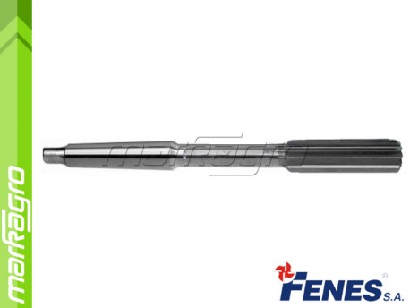 Strojní výstružník D37 H7 se stopkou Morse s přímými břity DIN208-A HSS-E - 37 mm (FENES)