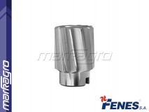 Strojní výstružník D35 H7 nástrčný s břity ve šroubovici DIN219-B HSS - 35 mm (FENES)