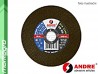 Řezný kotouč plochý - 125 mm x 1 mm x 22,2 mm, PRO-LINE verze METAL+INOX (malá etiketa), TYP 41 - ANDRE (010180)