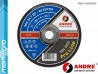 Brusný kotouč vypouklý - 180 mm x 6 mm x 22,2 mm, PRO-LINE verze EXTRA, TYP 27 - ANDRE (050084)