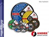 Brusný kotouč vypouklý - 230 mm x 6 mm x 22,2 mm, PRO-LINE verze STONE, TYP 27 - ANDRE (050186)