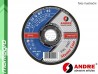 Brusný kotouč vypouklý - 125 mm x 6 mm x 22,2 mm, MASTER-LINE, TYP 27 - ANDRE (050192)