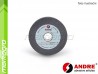 Brusný kotouč plochý - 100 mm x 20 mm x 20 mm, s keramickým pojivem, TYP 1 - ANDRE (510157)