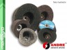 Brusný kotouč miskovitý se závitovou vložkou - 150/120 mm x 50 mm x 5/8", s pryskyřičným pojivem, TYP 1112 - ANDRE (130134)