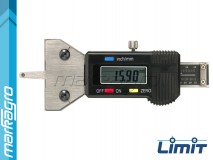 Hloubkoměr digitální pro měření výšky dezénu pneumatik 25 mm - LIMIT (13236-0108)