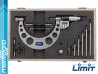 Mikrometr digitální s výměnnými doteky pro měření vnějších průměrů 0 - 150 mm (96760103)