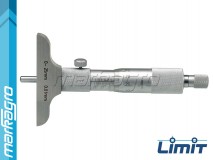 Mikrometrický hloubkoměr analogový s výměnnými doteky 0 - 100 mm - LIMIT (7325-0102)