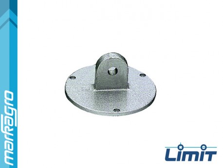 Zadní příruba s upevňovacím uchem pro analogové úchylkoměry 6,5 mm, 3 otvory - LIMIT (17424-0101)