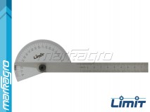 Úhloměr obloukový 150 mm, průměr stupnice 85 mm - LIMIT (2549-0103)