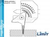 Kombinovaná měrka svarů 0 - 10 mm (97541007)