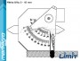 Kombinovaná měrka svarů 0 - 10 mm - LIMIT (9754-1007)