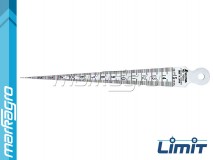 Měrka otvorů 1 - 15 mm, 120 mm - LIMIT (1441-1003)