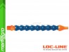 Chladící hadice s kruhovou tryskou Ø 1/4" (~6.40 mm) s vnějším závitem NPT 3/8", délka 400 mm - LOC-LINE (P14010)