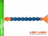 Chladící hadice s plochou tryskou 2 1/2" (~63,5 mm) s vnějším závitem NPT 1/2", délka 500 mm - LOC-LINE (P15140)