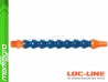 Chladící hadice s kruhovou tryskou Ø 3/8" (~9,5 mm) s vnějším závitem NPT 3/8", délka 600 mm - LOC-LINE (P16020)