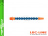 Chladící hadice s kruhovou tryskou Ø 1/4" (~6,4 mm) s vnějším závitem NPT 1/4", délka 600 mm - LOC-LINE (P06130)