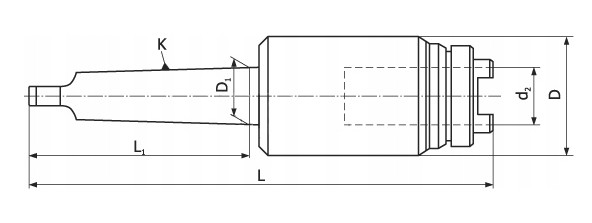 Závitořezná hlava MS5, závit M12 - M24