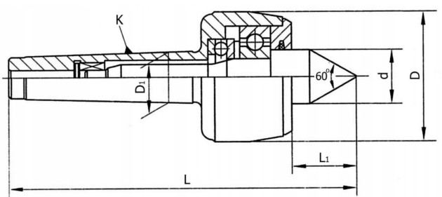 Otočný soustružnický hrot pžesný MK3 - DM213